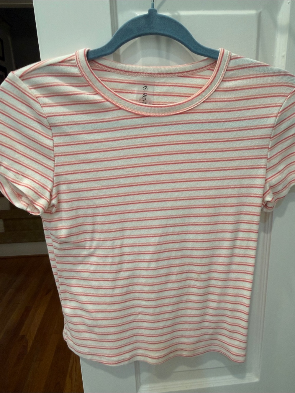 AS Revival (Altard State( Pink Stripe Short-Sleeve tee/skort